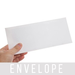 50 Pcs Envelopes for Letters and Documents Size 9.5 inches x 4.5 inches