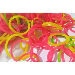 500 Pcs Rubber Bands-1 inch for Home/Office/Stationary