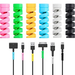 Cable Protectors for USB Charger Cable -20 Pieces