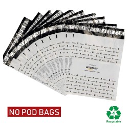 6x8 Amazon Packing Bags (100 Pcs Packet)