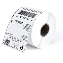 Direct Thermal Amazon Shipping Labels White 4x6 inches Barcode Shipping Label-400 Labels Roll