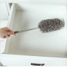 New Extendable Microfiber Soft Feather Duster for High and Standard Surface Cleaning, Foldable Long Rod for Ceiling Fans, Cobweb