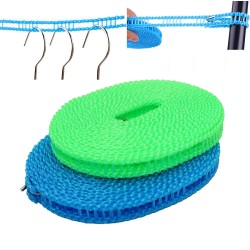 5M Clotheslines Portable Adjustable Clothes Drying Rope