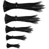 250 pieces Nylon Cable Ties - Organizer Ties, Cable Organizer, 50 pcs Each Size Combo - Black