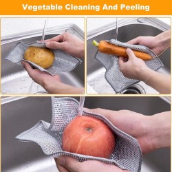 10 Pieces Non-Scratch Wire Dishwashing Cloth