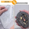 10 Pieces Non-Scratch Wire Dishwashing Cloth