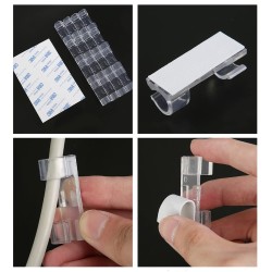 Wire Organizer Clips-Pack of 20 Pcs