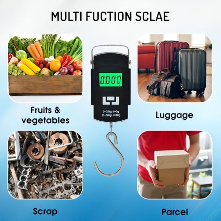 Electronic Portable Digital Luggage Weighing Scale