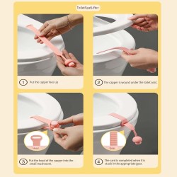 3 Pcs Toilet Seat Cover Lifter