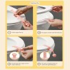 3 Pcs Toilet Seat Cover Lifter