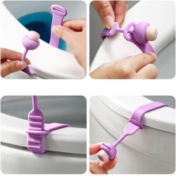 3 Pcs Toilet Seat Cover Lifter