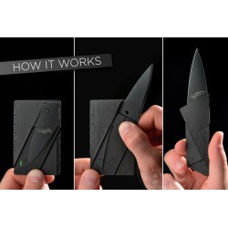 Ultra Thin Pocket Survival Knife