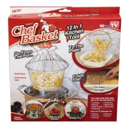 Fold-able 10-in-1 Chef Basket