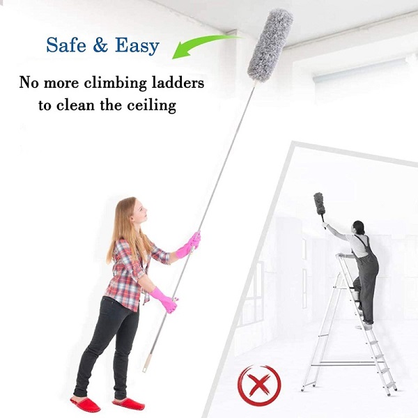 Sonoli New Extendable Microfiber Soft Feather Duster